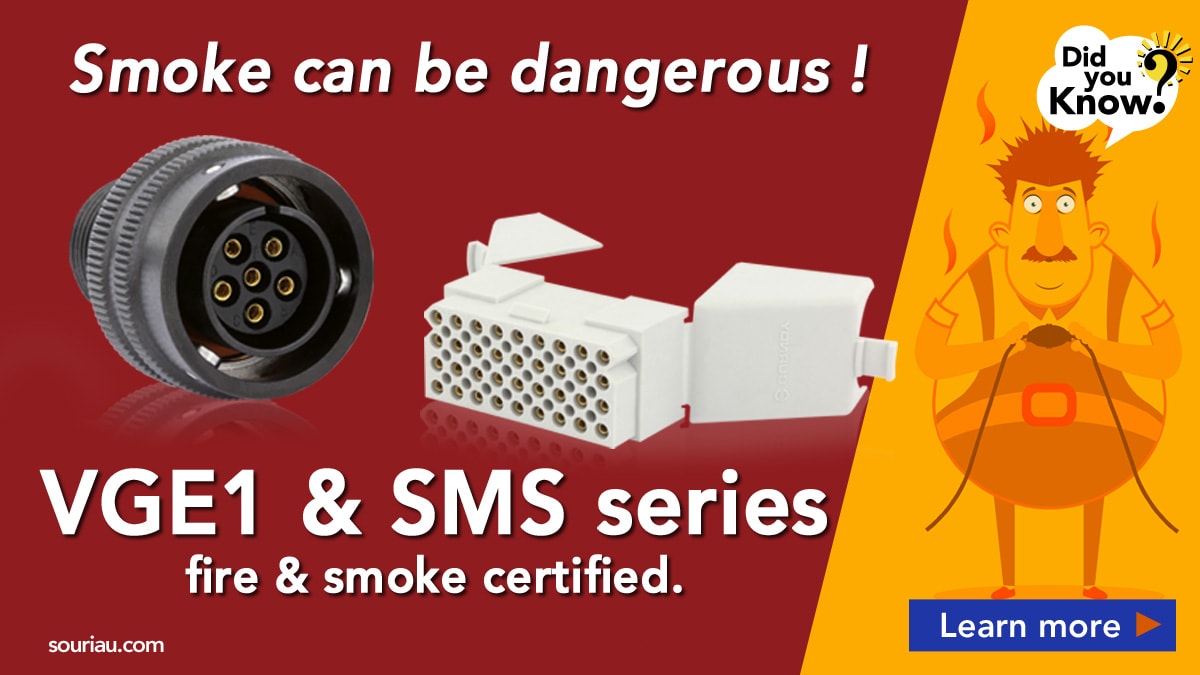 Fire & Smoke certified connectors